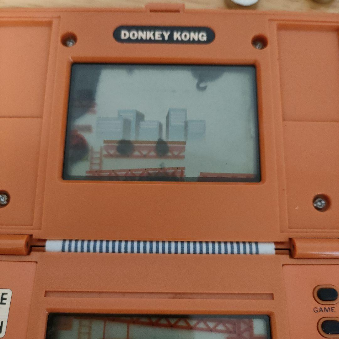 ゲームアンドウォッチドンキーコング任天堂Nintendoニンテンドー　メンテ済み