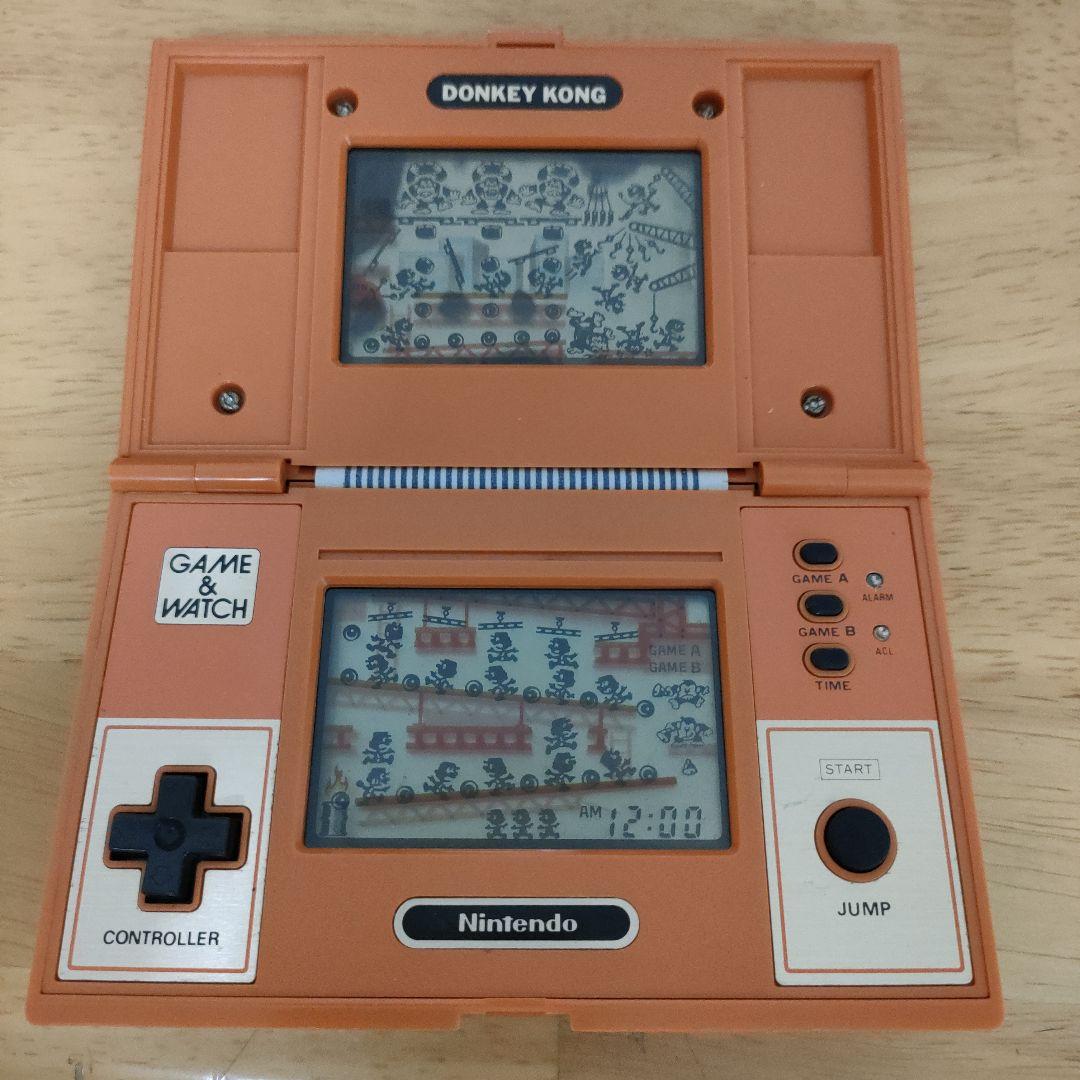 ゲームアンドウォッチドンキーコング任天堂Nintendoニンテンドー　メンテ済み