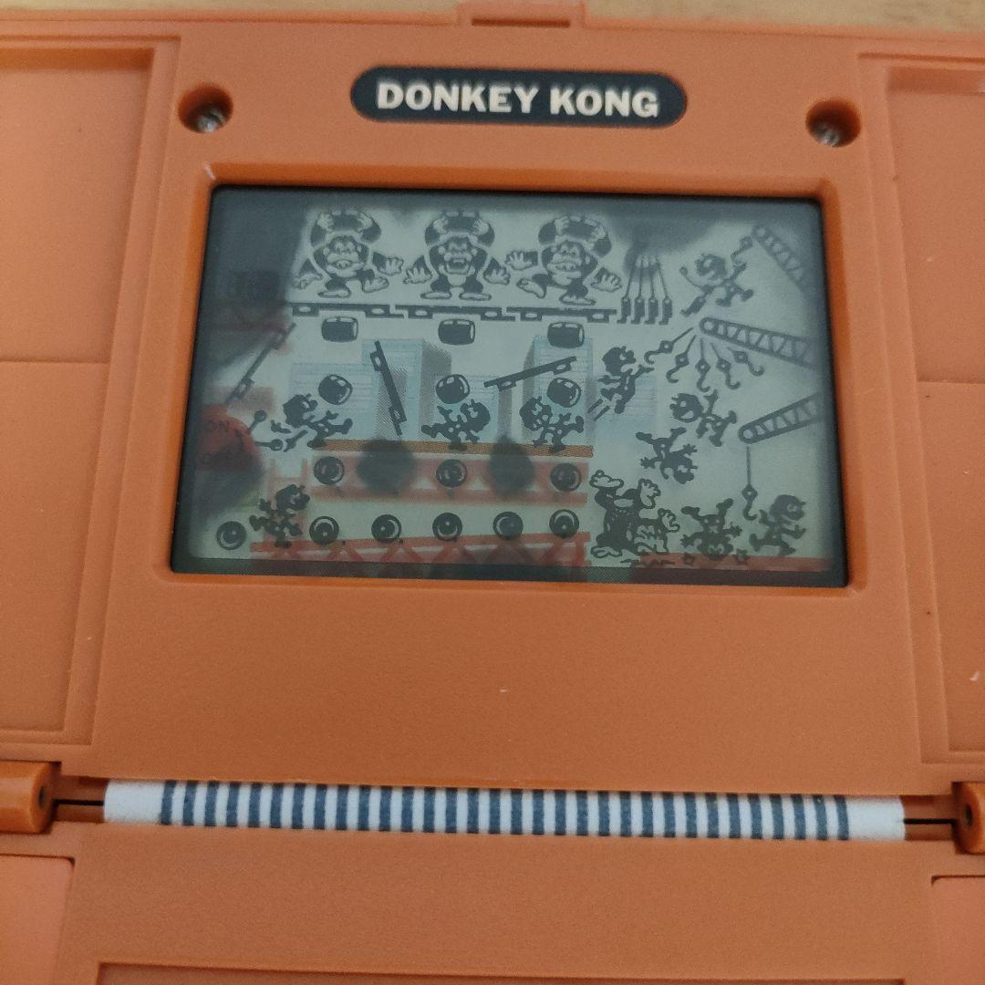 ゲームアンドウォッチドンキーコング任天堂Nintendoニンテンドー　メンテ済み