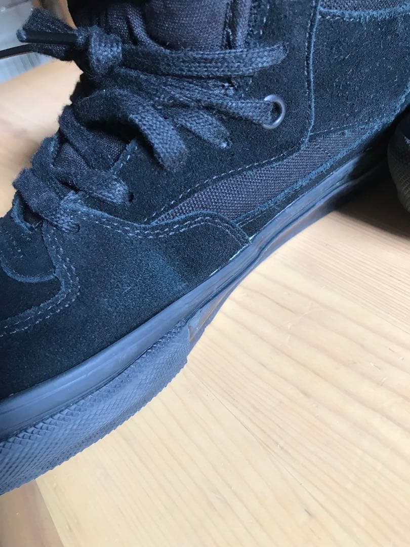 美品　vans skate halfcab スケートモデルBlack 25.0