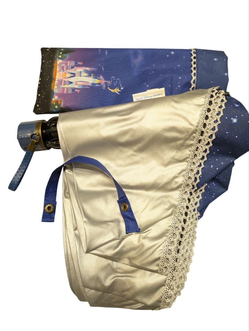 ひ*ろ様 【新品未使用】東京ディズニーリゾート 折りたたみ傘 晴雨兼用　パーク夜