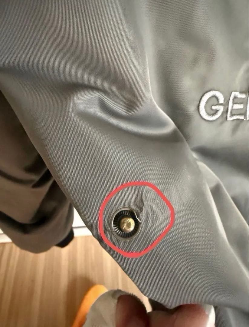 バイクウェア　HOUSTON MA-1 フライトジャケット ガンメタル