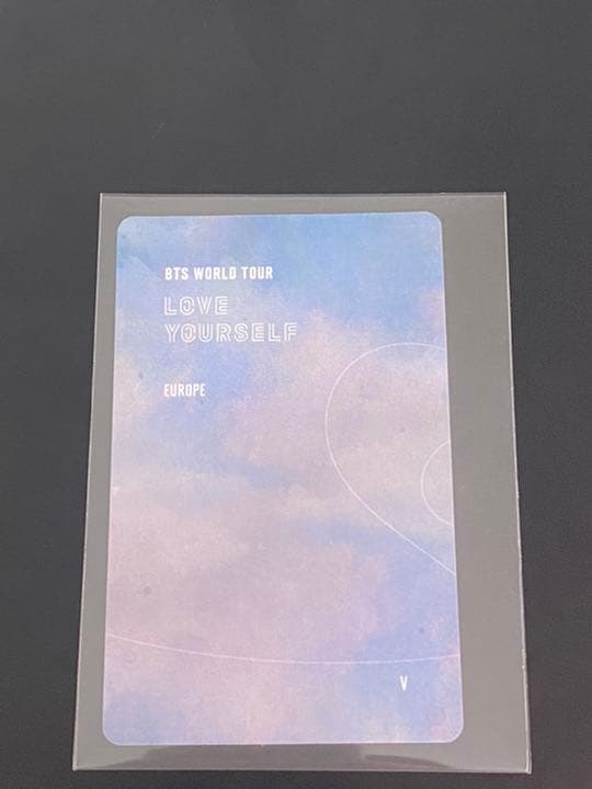 BTS テヒョン テテ lys トレカ dvd ヨーロッパ