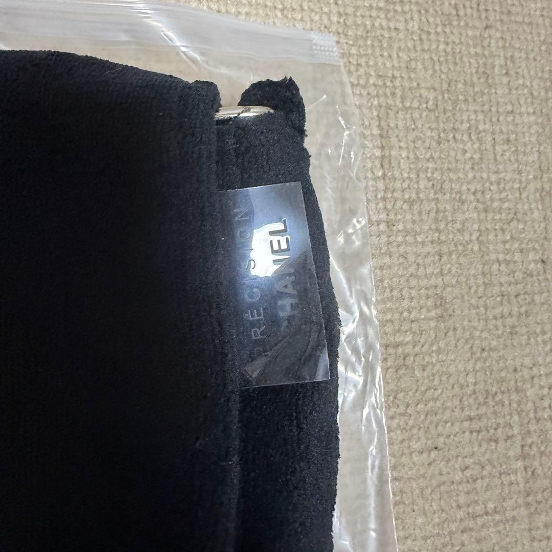 新品　シャネル　ノベルティ　ショルダーバッグ　非売品　ブラック　パイル　エナメル