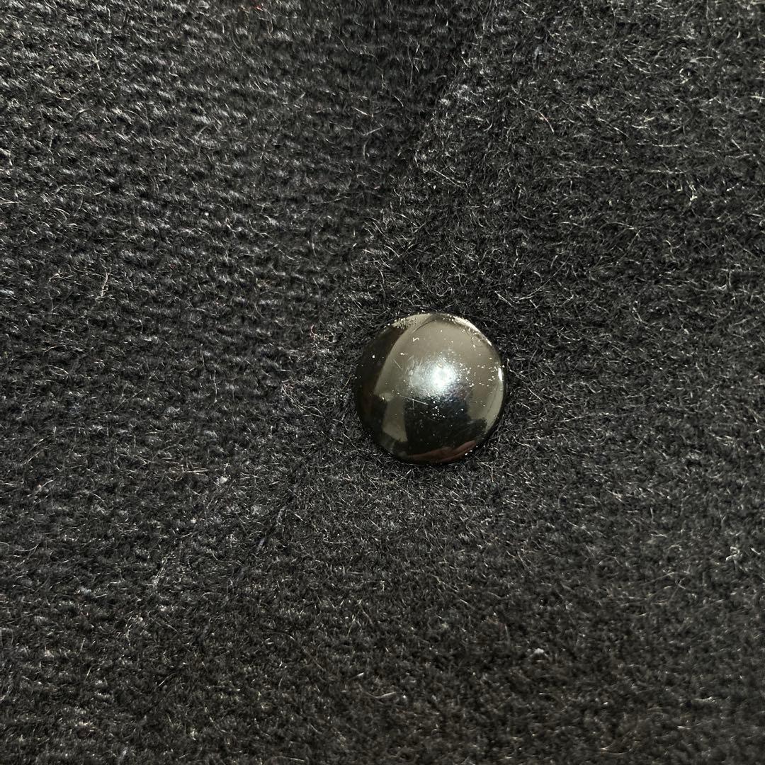 【ビッグサイズ】HOLLOWAY ブラック レザー スタジャン 3XL USA製