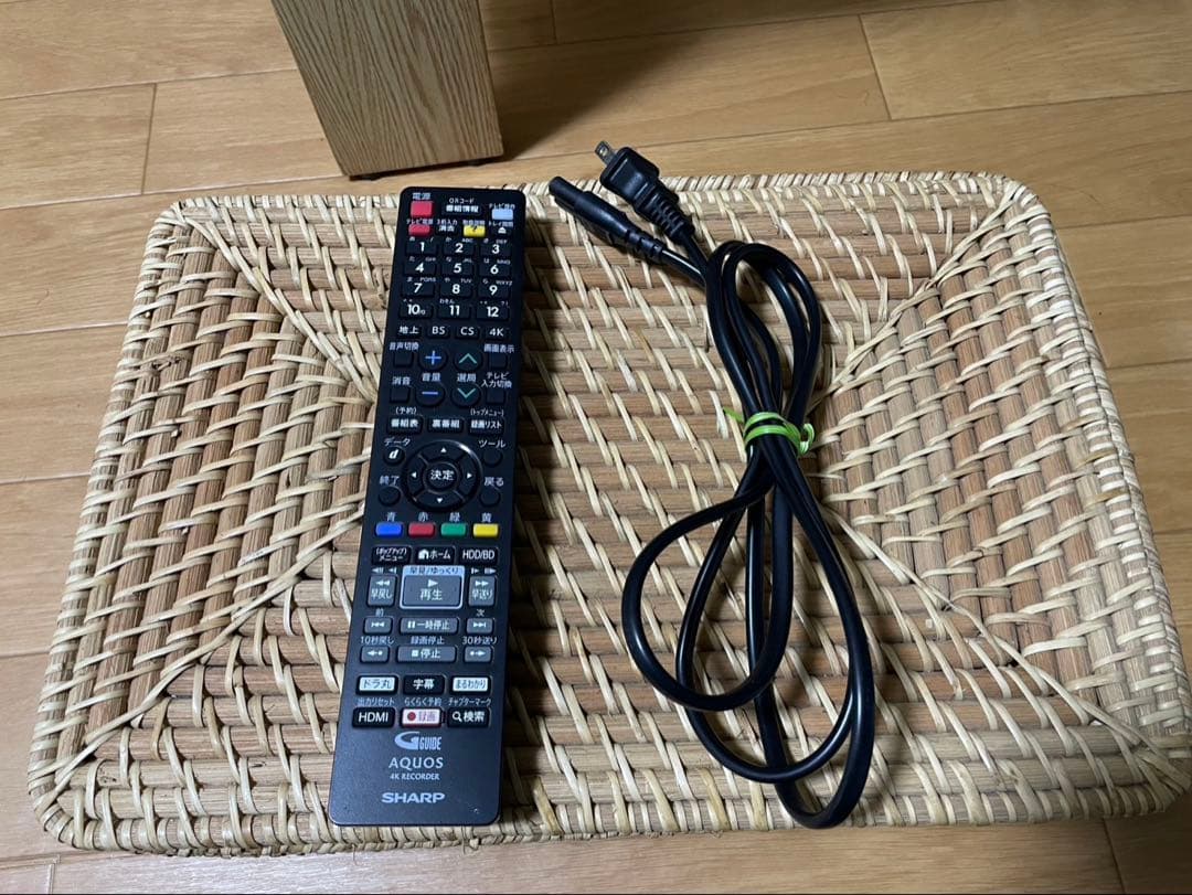SHARP ブルーレイレコーダー　4B-C20BT3