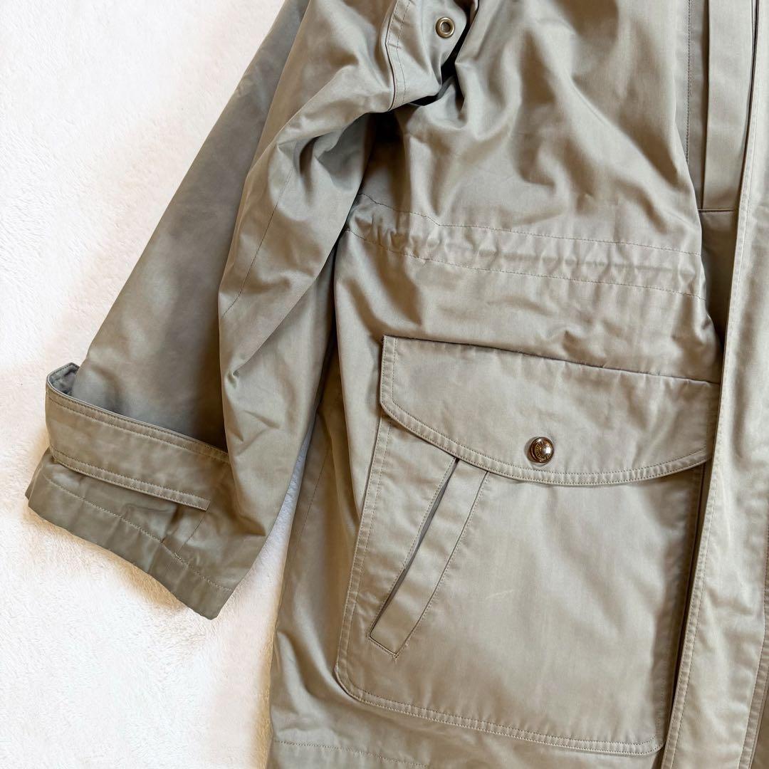 ダウンライナー　美品　バーバリーズ　ハンティングジャケット　ミリタリー　メンズL