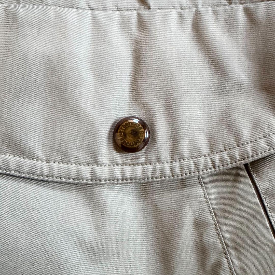 ダウンライナー　美品　バーバリーズ　ハンティングジャケット　ミリタリー　メンズL