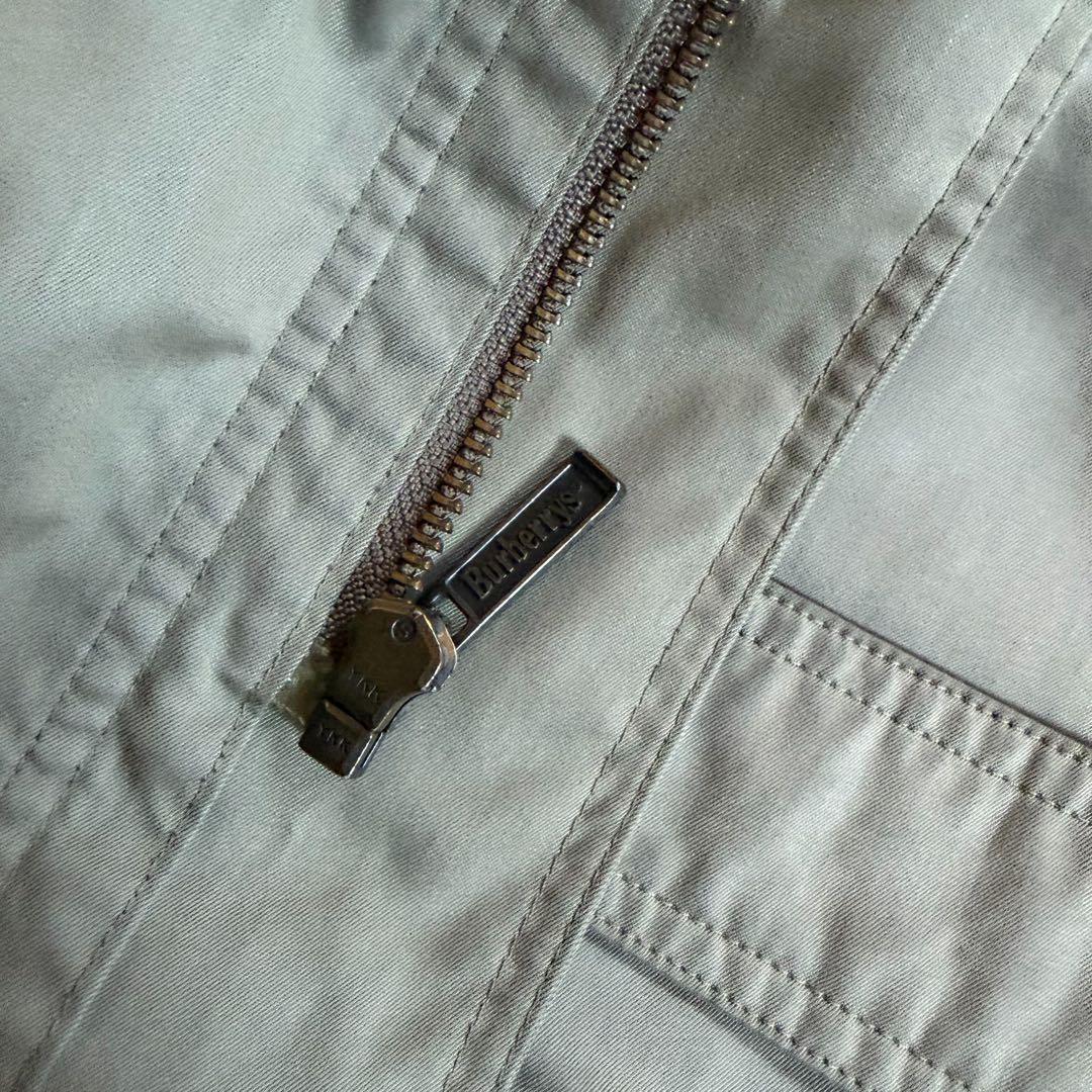 ダウンライナー　美品　バーバリーズ　ハンティングジャケット　ミリタリー　メンズL