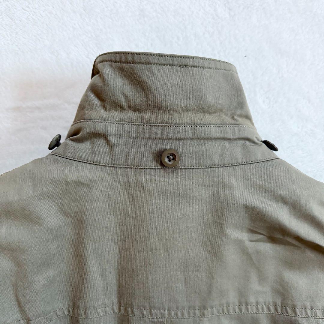 ダウンライナー　美品　バーバリーズ　ハンティングジャケット　ミリタリー　メンズL