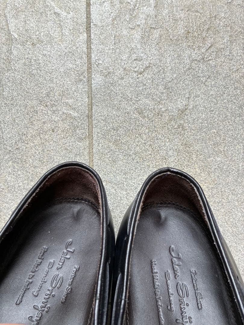 JALAN SRIWIJAYA 黒 タッセルローファー UK8.0 ダイナイト