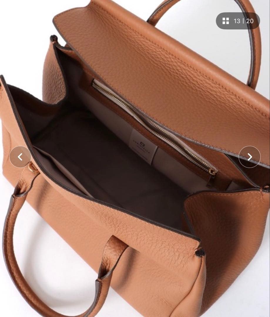 LORISTELLA レザーポストンバッグ