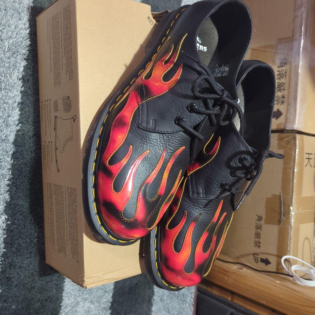 ドクターマーチン 1461 FLAME 3 ホール シューズ フレイム 29cm