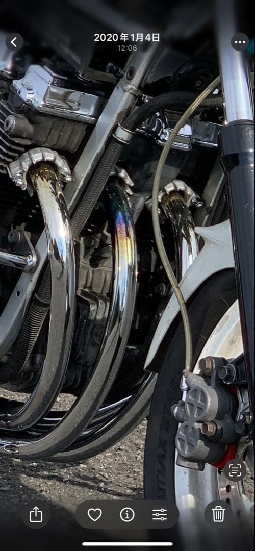 yuujiCBR400F、CBX400F用　W.R.P イカヅチ菅　雷菅