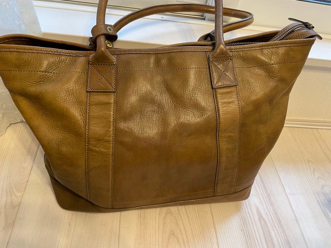 【土屋鞄公式】 『※定価¥81400』ビークルトート（ビンテージオリーブ色）