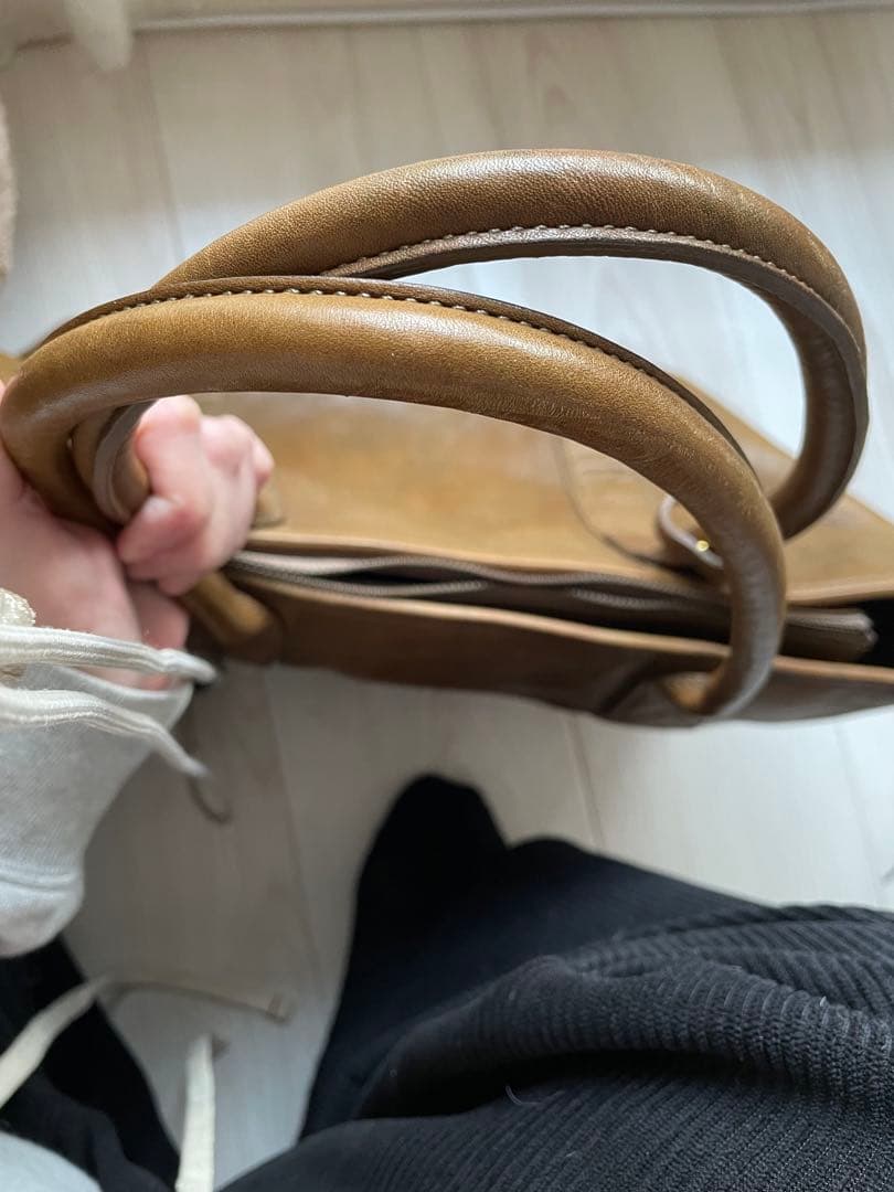 【土屋鞄公式】 『※定価¥81400』ビークルトート（ビンテージオリーブ色）