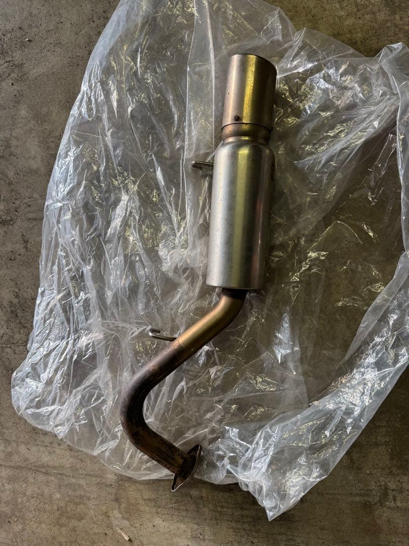 トヨタ ヴィッツRS TRUST ステンレスマフラー JASMA 906113