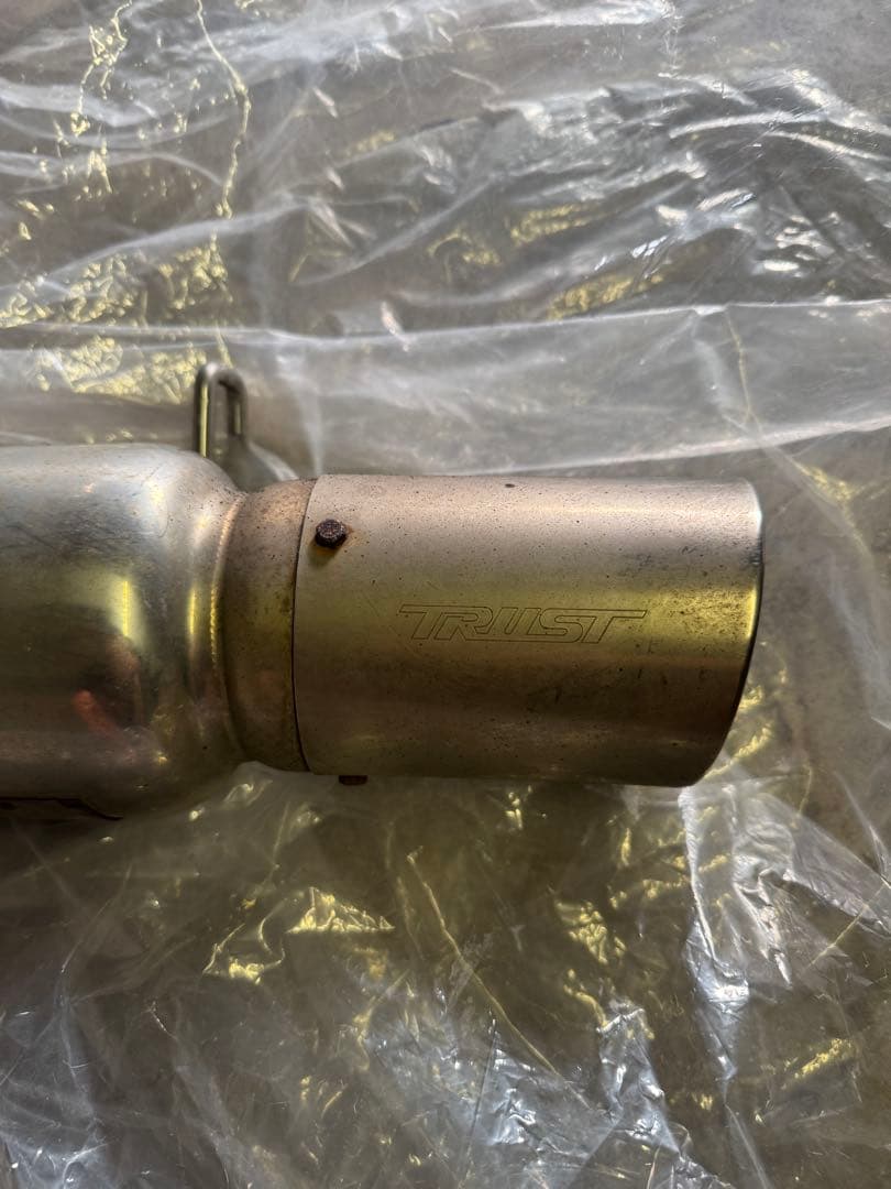 トヨタ ヴィッツRS TRUST ステンレスマフラー JASMA 906113