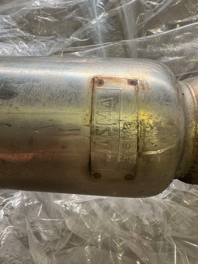 トヨタ ヴィッツRS TRUST ステンレスマフラー JASMA 906113