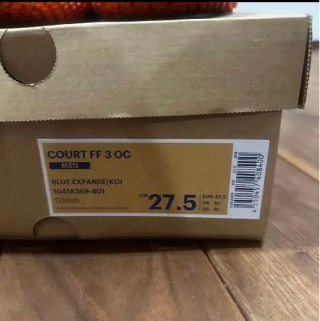 asics テニスシューズ COURT FF 3 OC 27.5センチ