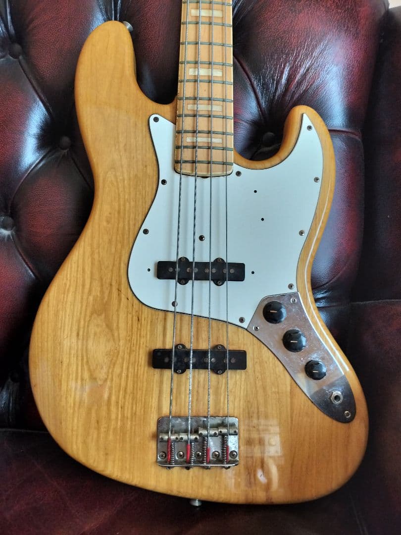 m*u様 Fender Jazz Bass 4弦 エレキベース ナチュラル