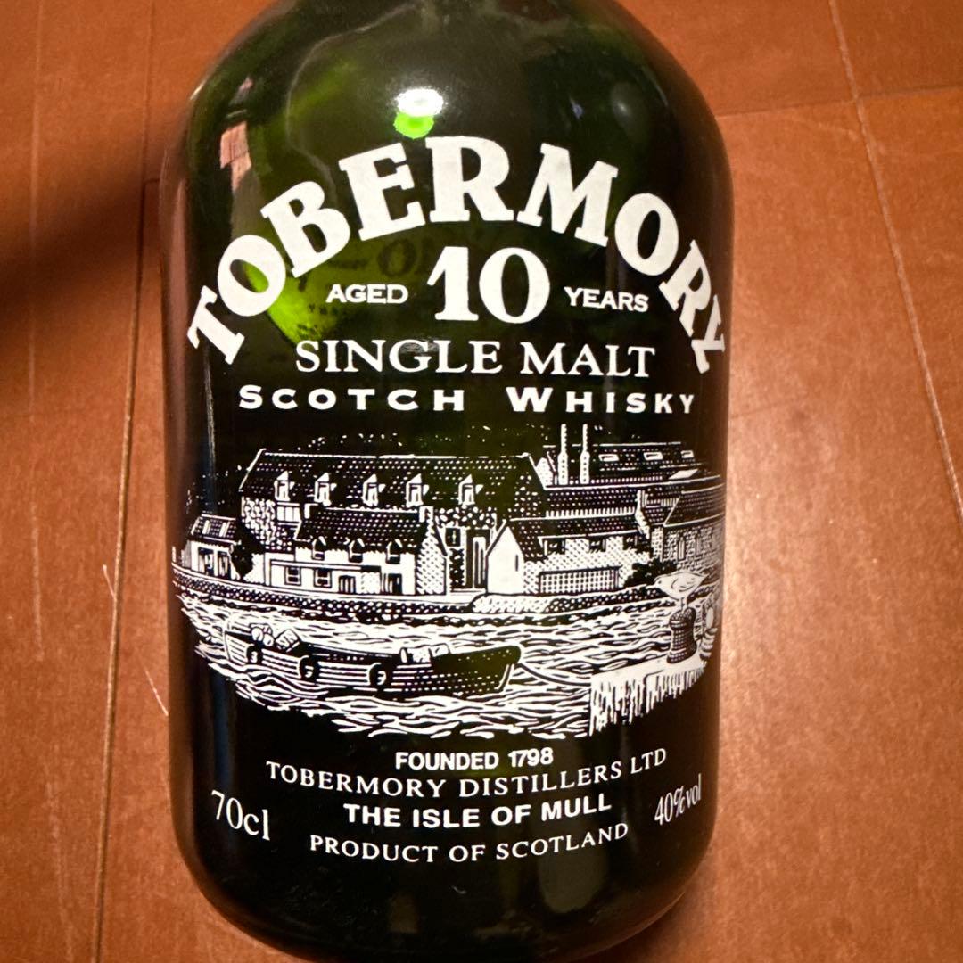 トバモリー　10年　シングルモルト　オールドボトル