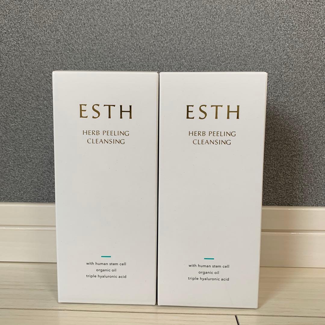 ESTH ハーブピーリングクレンジング【新品2本セット&ウォーターピーリング】