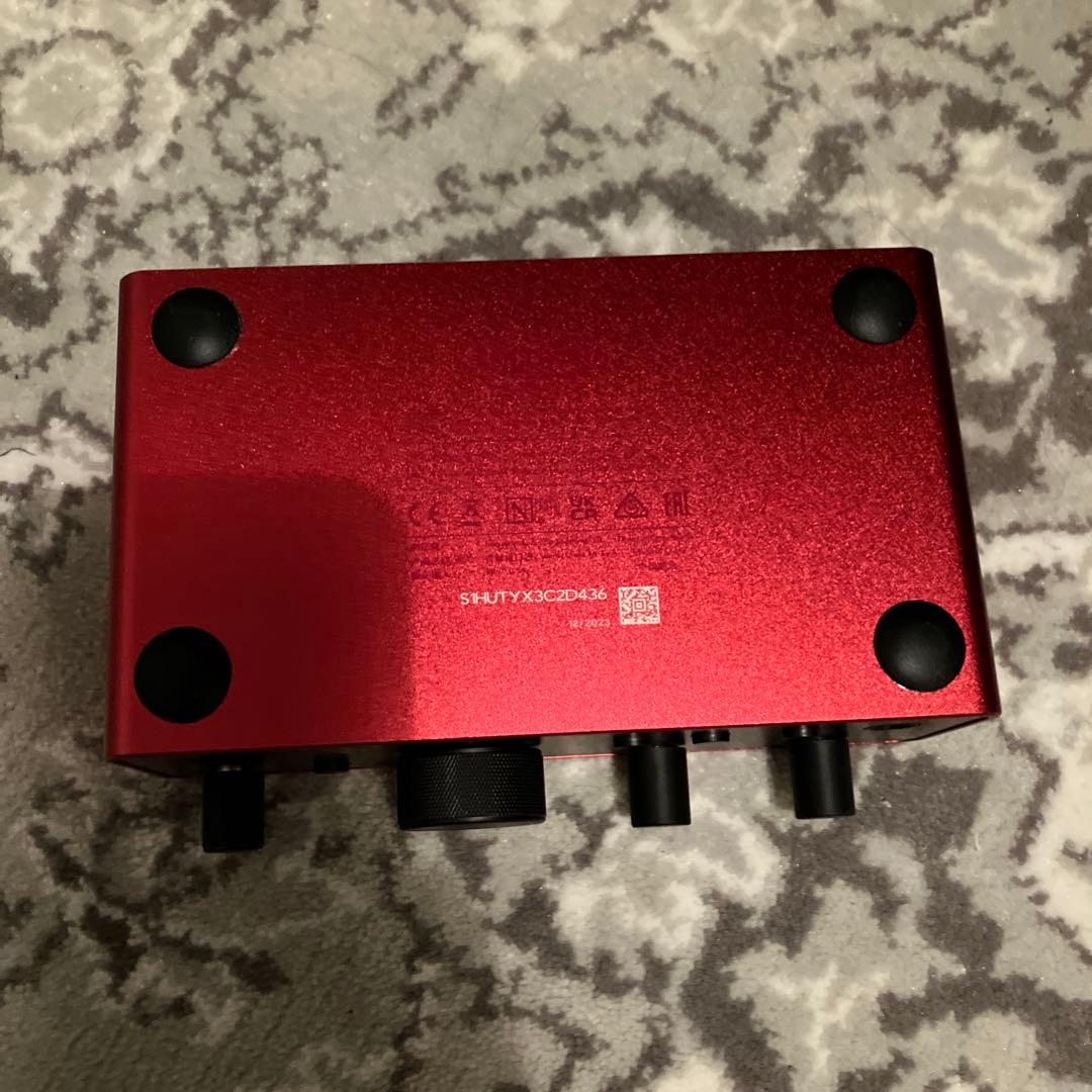Focusrite Scarlett solo オーディオインターフェース