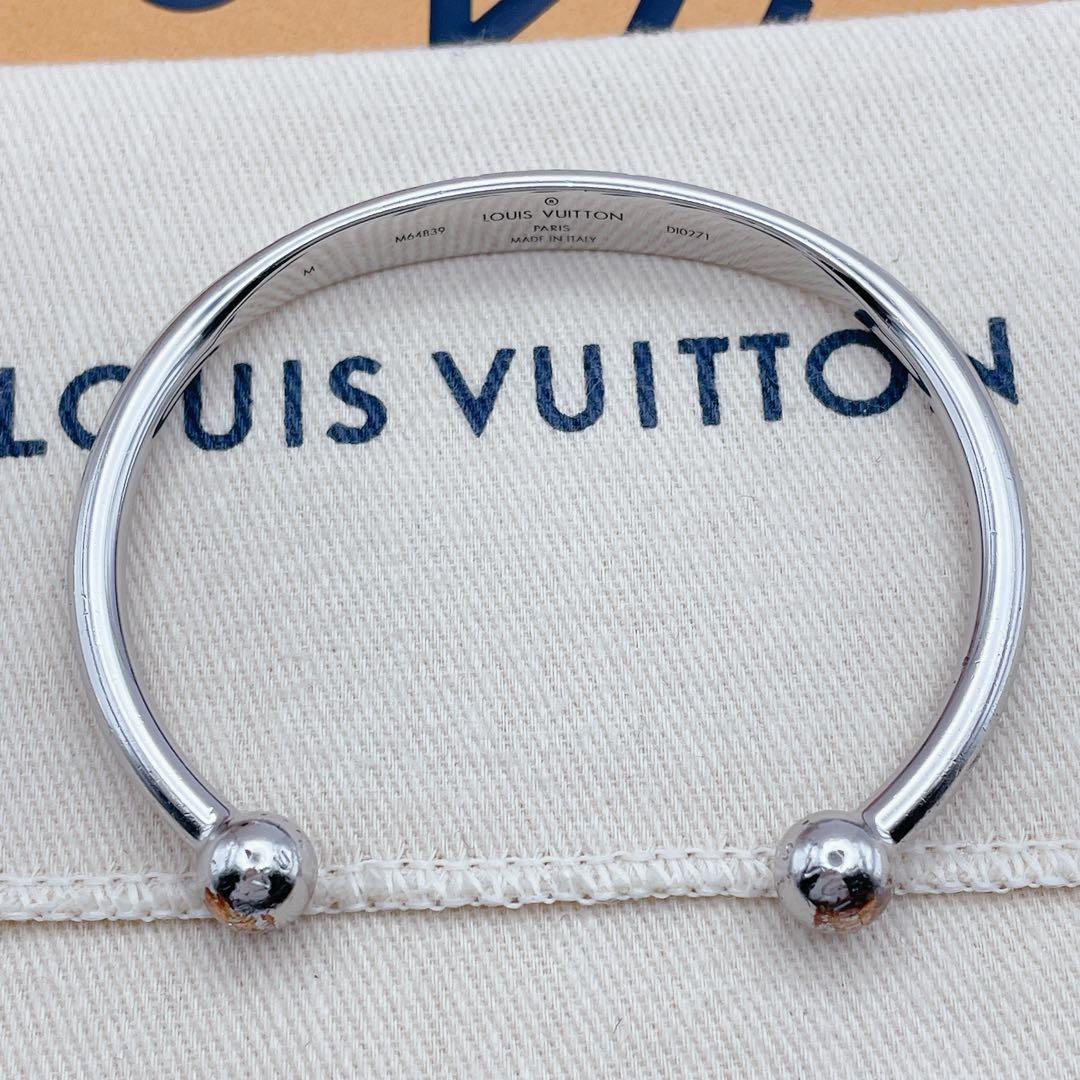 LOUIS VUITTON ジョンク　ブレスレット　バングル　シルバー
