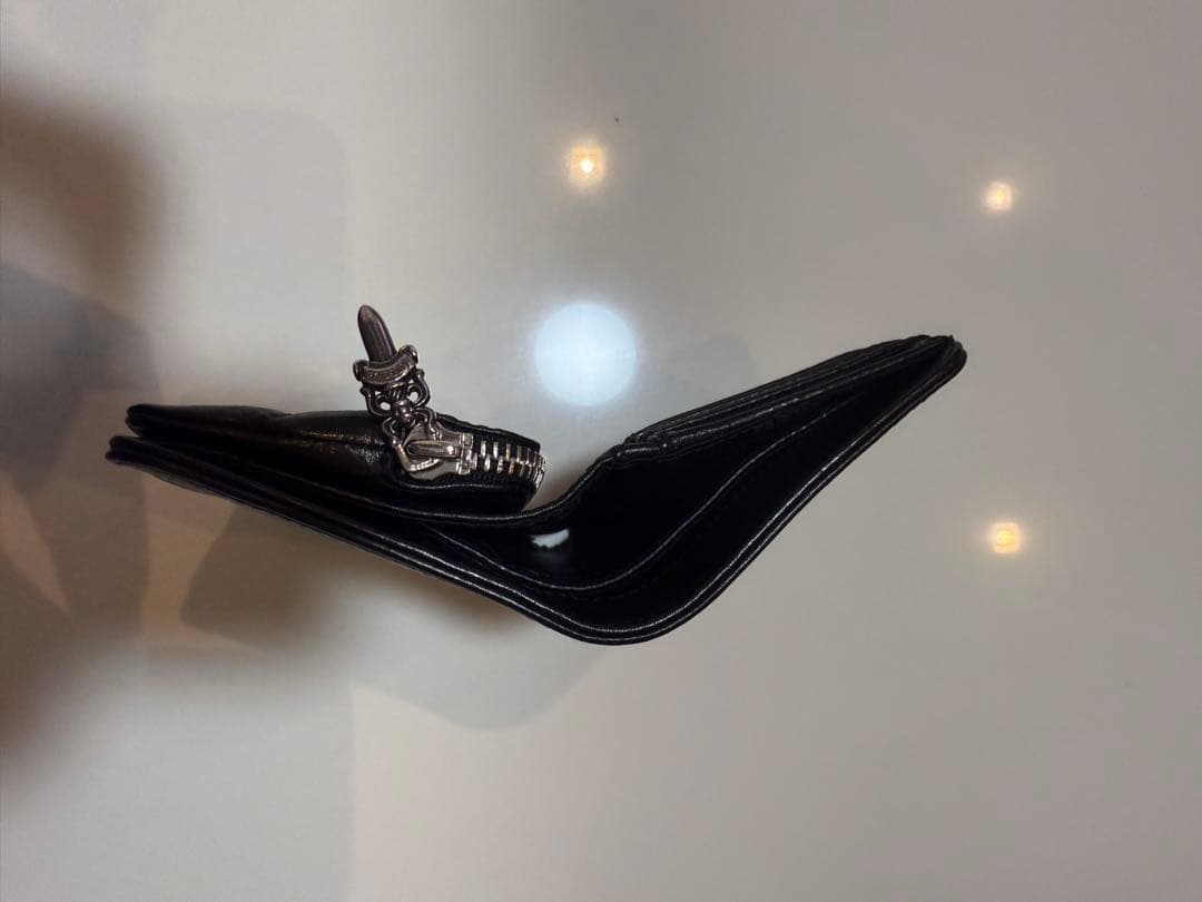 NYXさん専用クロムハーツ ジョーイウォレット ブラック ヘビーレザー