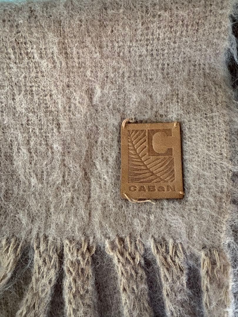 CABaN モヘアストール　マフラー