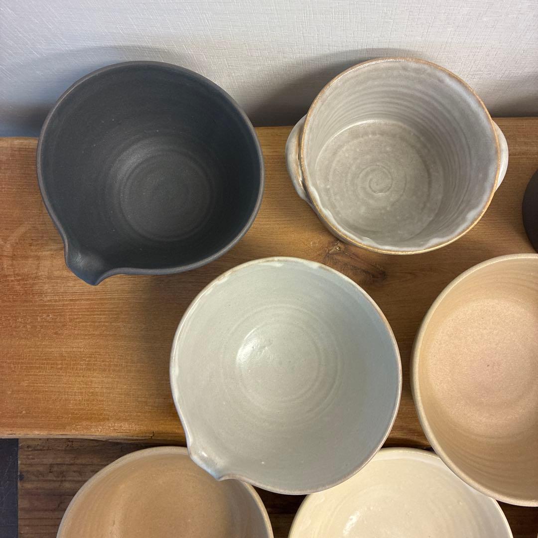 宇治抹茶新品　陶器　陶芸作家　小鉢10個 459