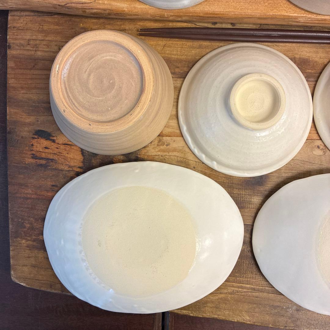 宇治抹茶新品　陶器　陶芸作家　小鉢10個 459