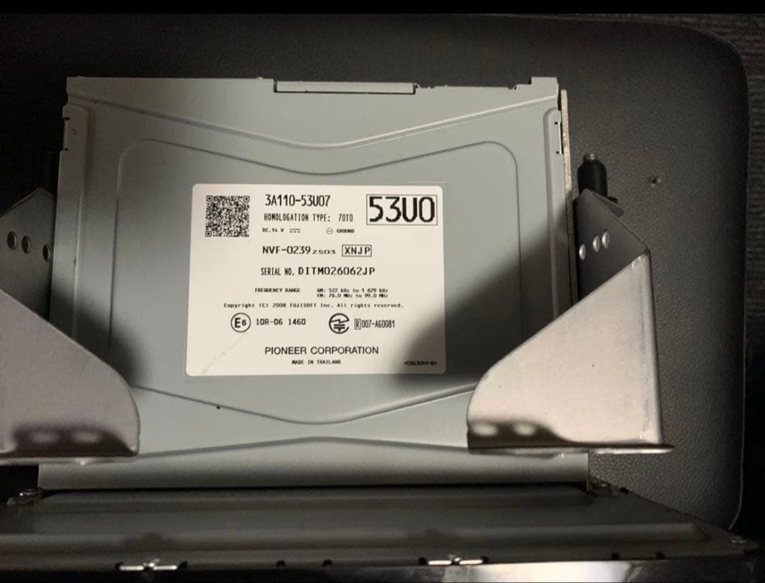 SUZUKI純正ナビ 9インチ 全方位カメラ対応Pioneer製 スペーシア