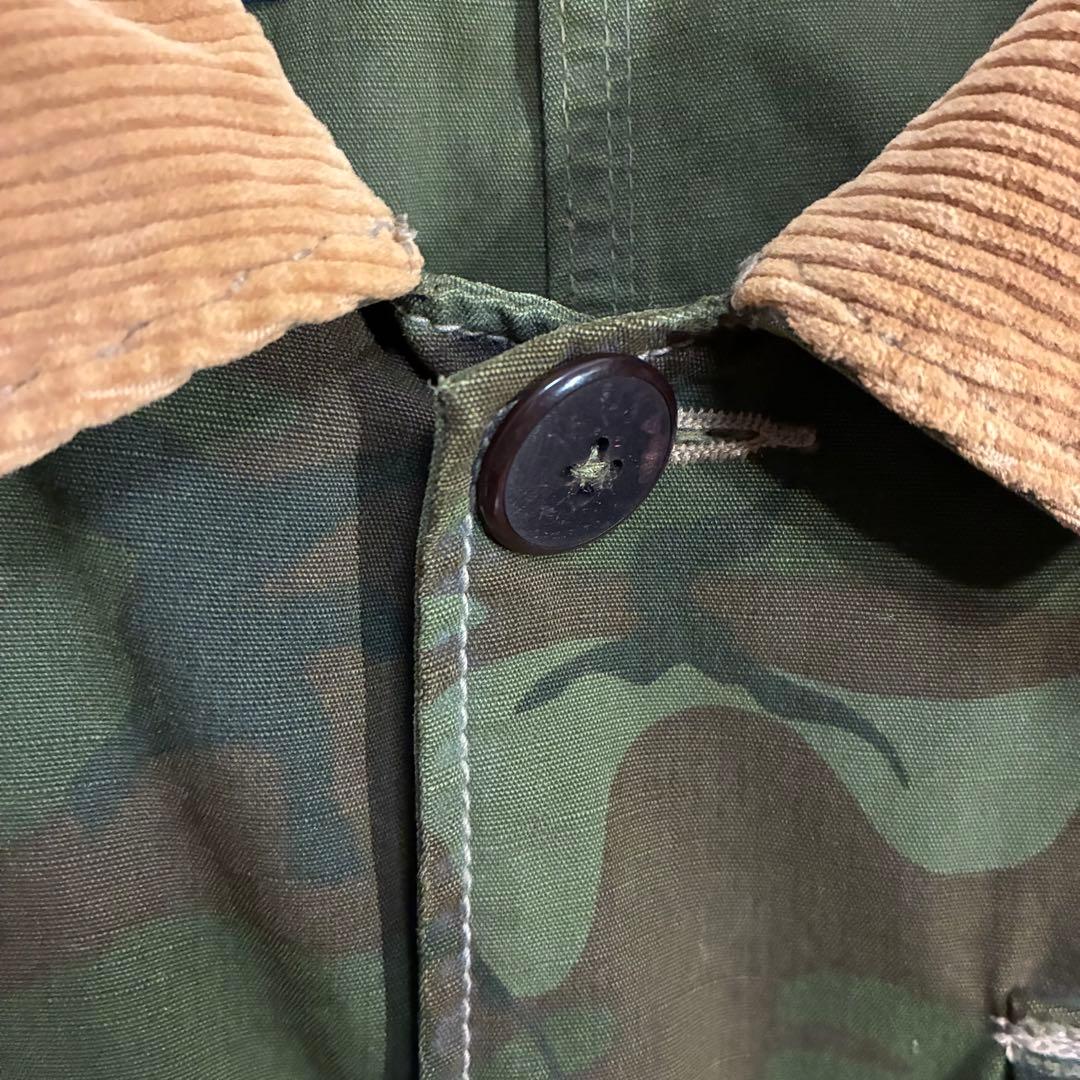 【希少モデル】ラルフローレン　襟コーデュロイ　カモ柄ハンティングジャケット　M