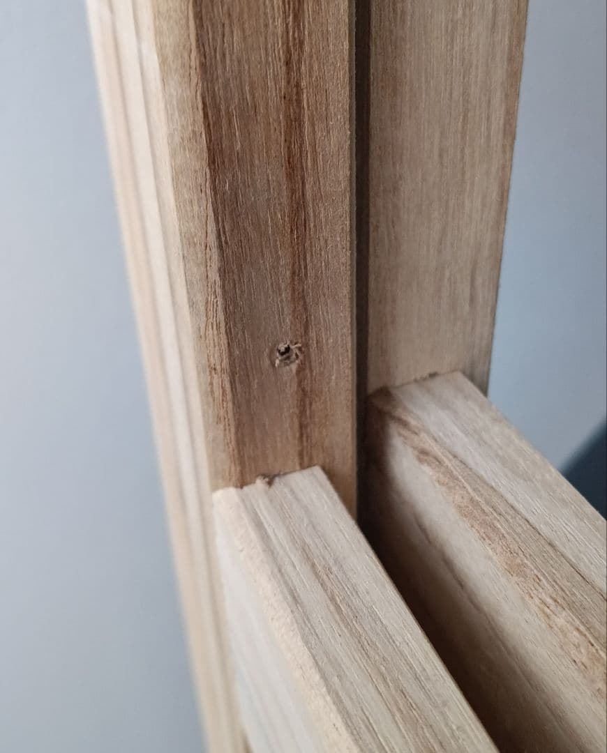 キャンバス木枠　桐材　f100号×2点