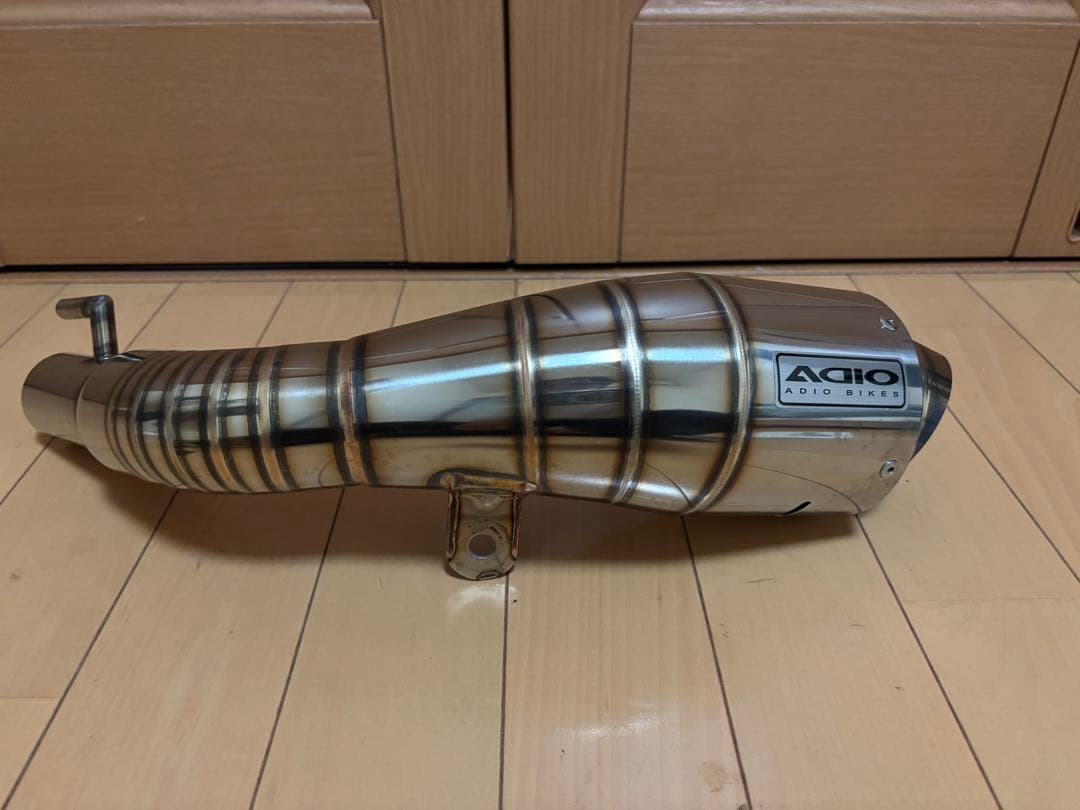 AGIO ステンレス マフラー, エアクリーナーセットCYGNUS-X