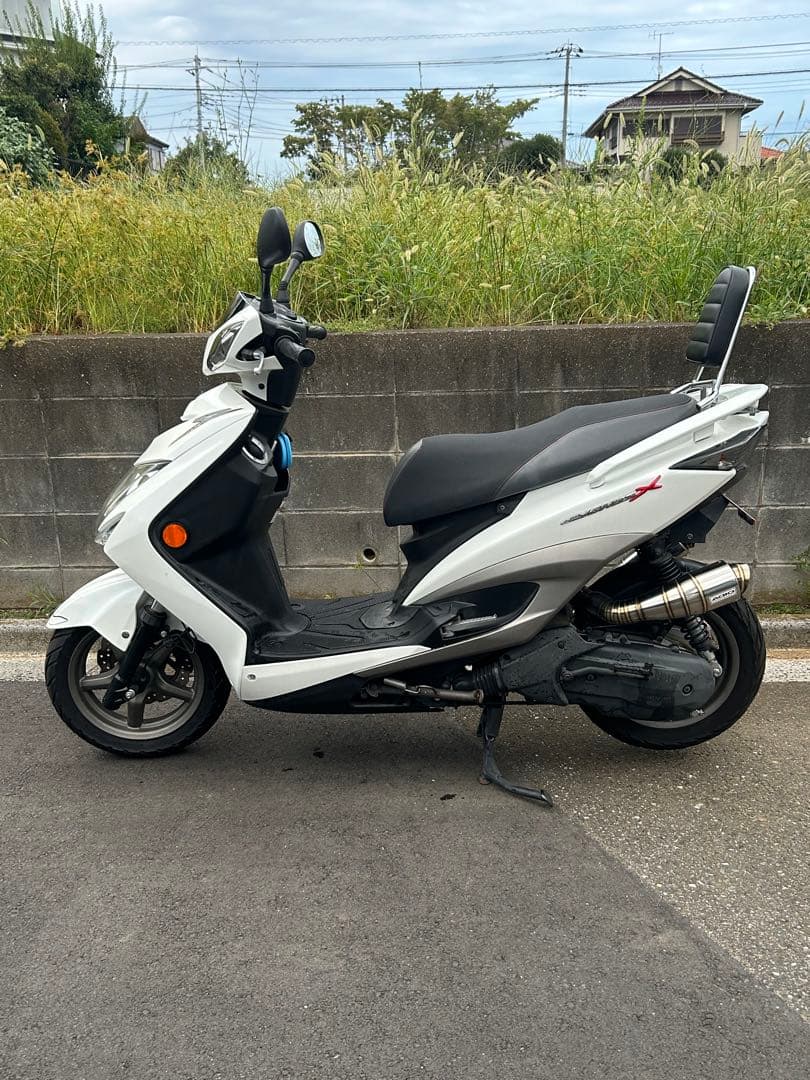 AGIO ステンレス マフラー, エアクリーナーセットCYGNUS-X