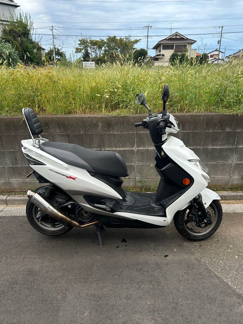 AGIO ステンレス マフラー, エアクリーナーセットCYGNUS-X