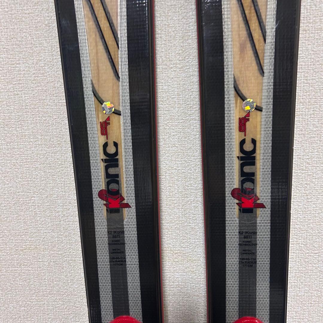 K2 Ikonic 85ti 177cm バインディング付き