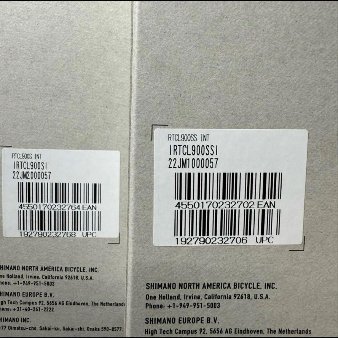 シマノ ディスクブレーキローター2枚セット　RT-CL900SI 160・140