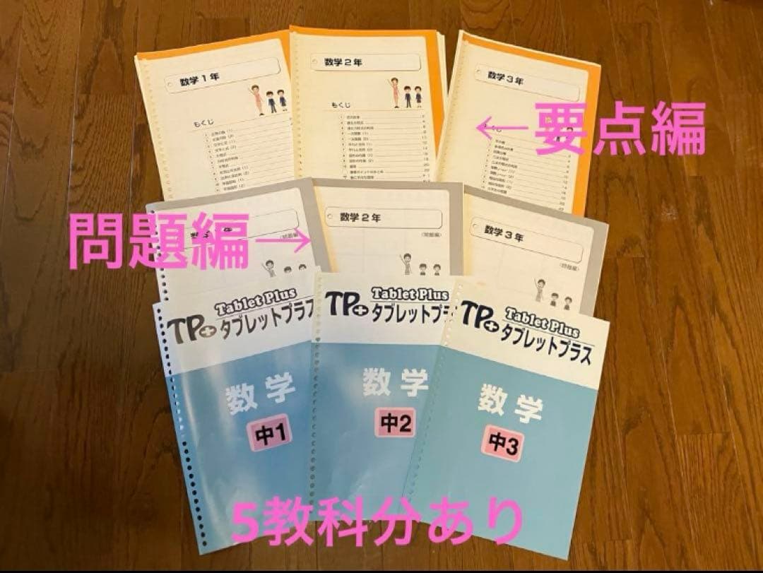 日本学術研究所　中学教材3年分