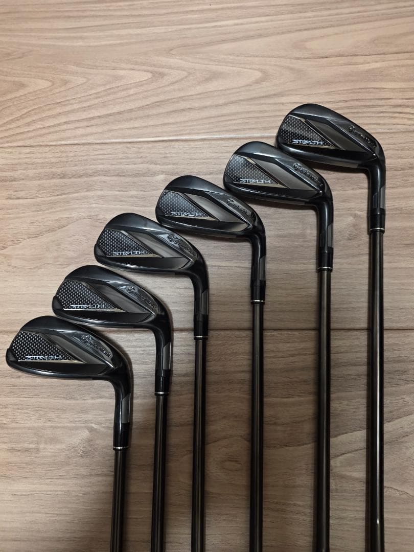 【限定品】TaylorMade ステルス ブラック アイアン 6本セット