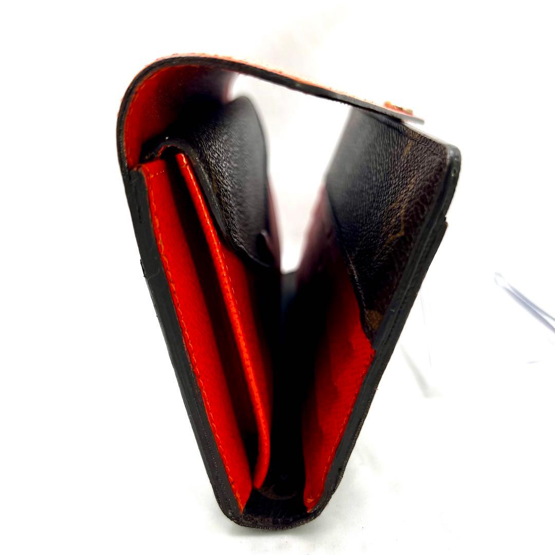 ルイヴィトン エピ×モノグラム ポルトフォイユ マリールーロン オレンジ