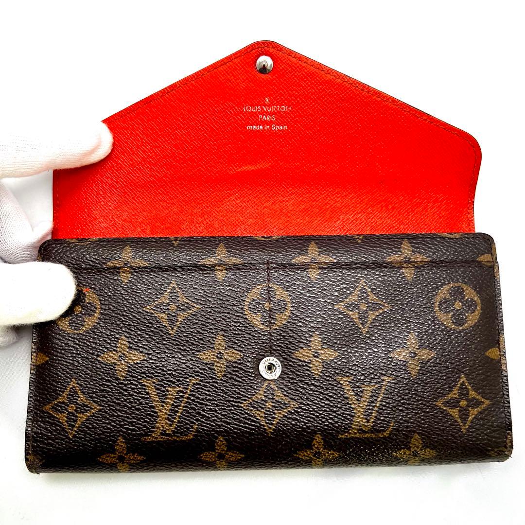 ルイヴィトン エピ×モノグラム ポルトフォイユ マリールーロン オレンジ