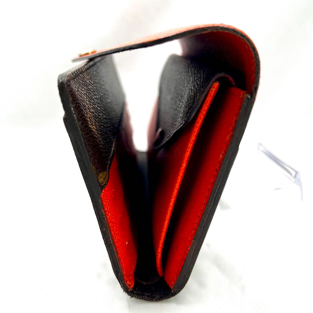 ルイヴィトン エピ×モノグラム ポルトフォイユ マリールーロン オレンジ