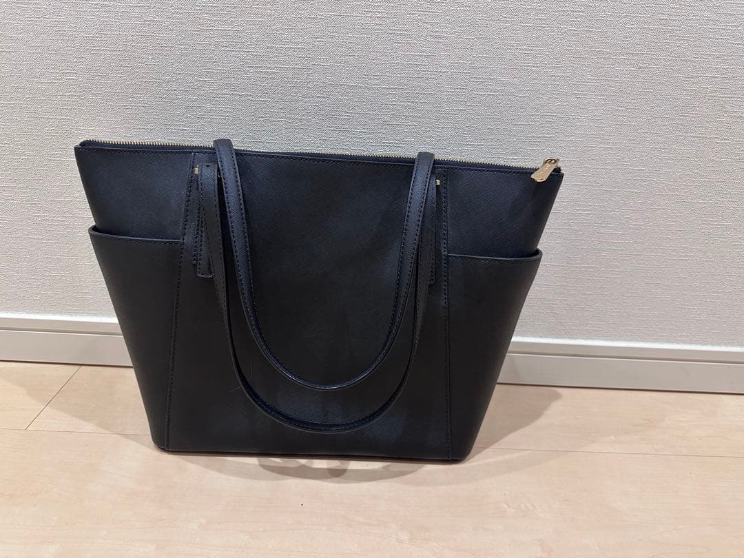 【美品】MICHAEL KORS ブラック トートバッグ　通勤　就活