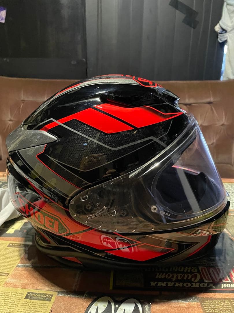 SHOEI ショウエイZ-8 黒赤ライン　L59cm (中古)