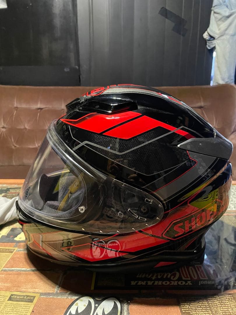 SHOEI ショウエイZ-8 黒赤ライン　L59cm (中古)