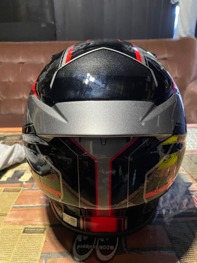 SHOEI ショウエイZ-8 黒赤ライン　L59cm (中古)